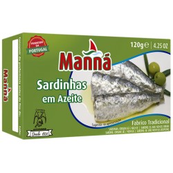 SARDINES in OLIVE OIL Manná...